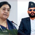 विद्या भण्डारी र बालेन शाहबिच भेटवार्ता