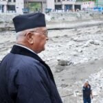 प्रधानमन्त्री ओलीबाट रसुवा र नुवाकोटको बाढी प्रभावित क्षेत्रको अवलोकन