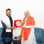 सभापति लामिछानेको भारतका गृहमन्त्री साहसंग भेटवार्ता ।