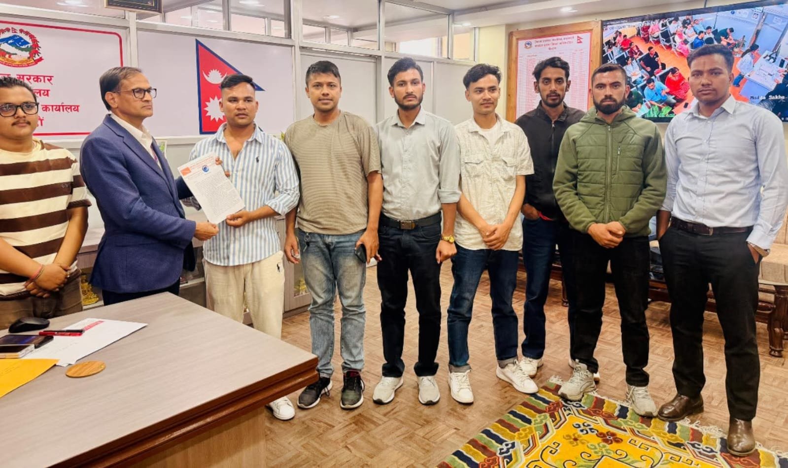 अनेरास्ववियुद्वारा काठमाडौं प्रशासनलाई ज्ञापनपत्र, शिक्षा–स्वास्थ्यदेखि विद्युत् करसम्मका विषय उठान