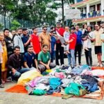 बाढीपीडितको साथमा अनेरास्ववियु अस्कल : मृतकको स्मृतिमा श्रद्धासुमन, तेस्रो चरणको राहतको तयारी