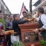 जेन–जी आन्दोलनका प्रथम सहिद विनोद महर्जनको शालिक अनावरण